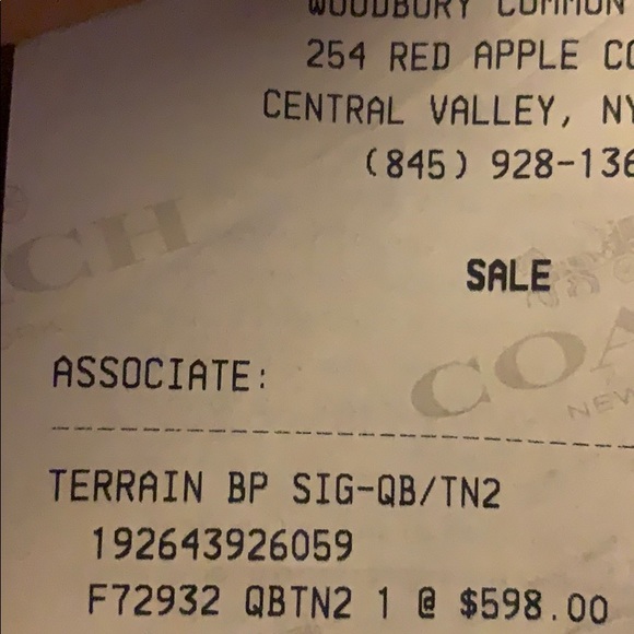 Multi colored Coach Backpack 2019 season - Picture 4 of 4